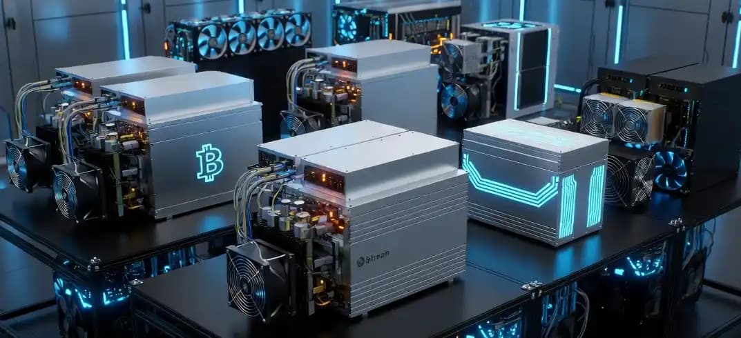 Top 10 ASIC Bitcoin mining machines 2026 comparison in professional data center facility with modern mining hardware